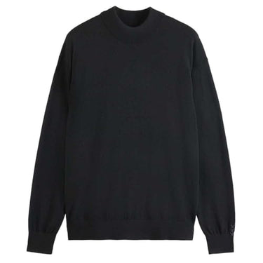 Scotch & Soda Herren Pullover Sweater Core - Dropped Shoulder Mock Neck Pullover, Light Camel, im Sale